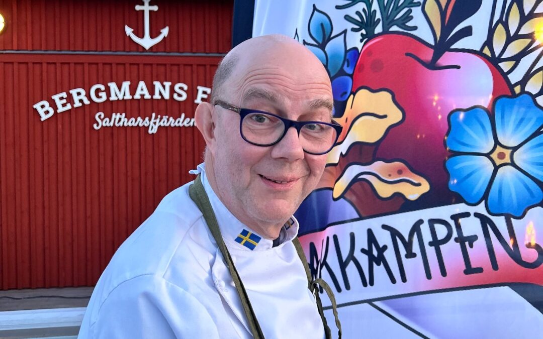 Knutte Larsson, Bergmans Fisk Saltharsfjärden nästa tävlanden i Smakkampen Restaurang 2024